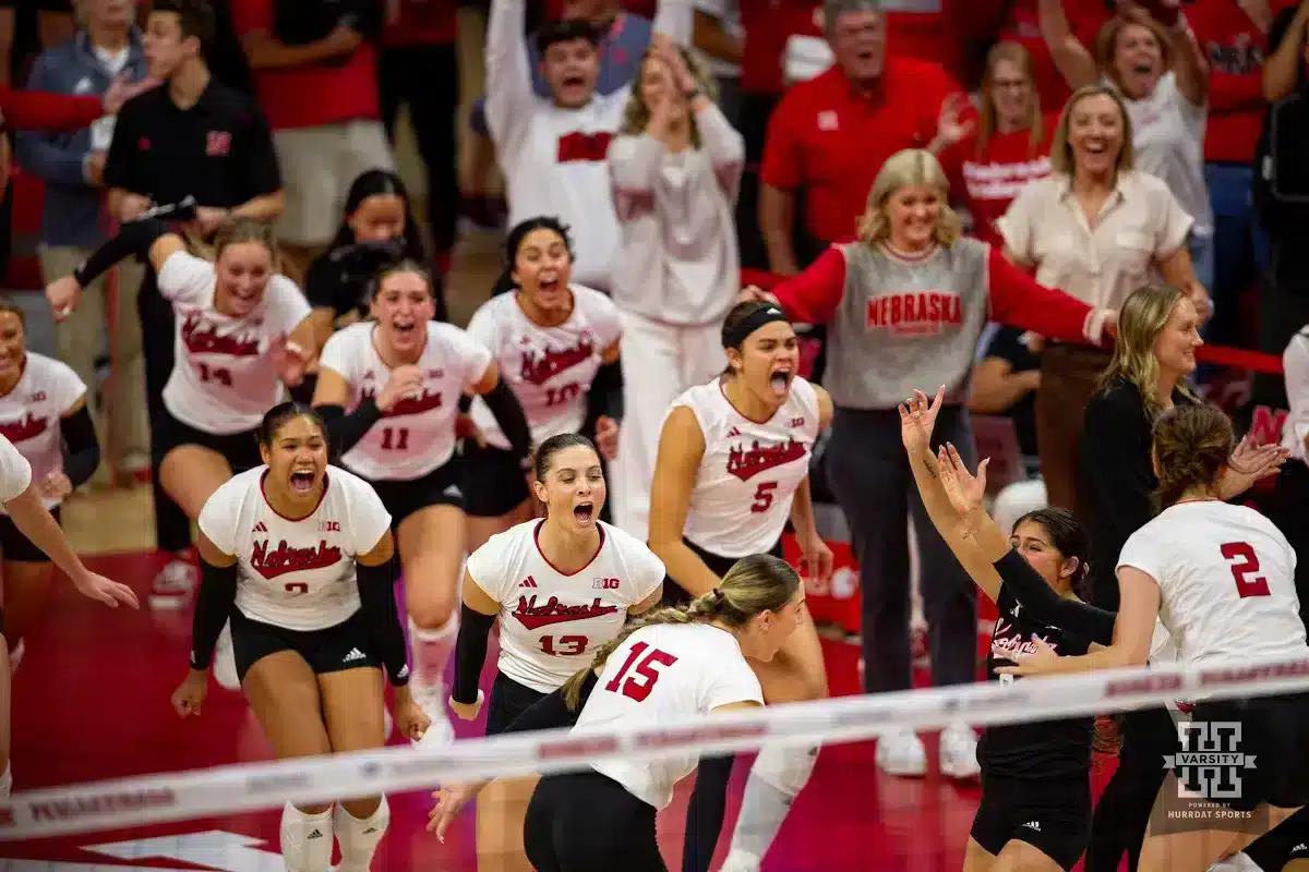 Nebraska Volleyball Vs. Wisconsin Photos - 10/21/23 | Hurrdat Sports