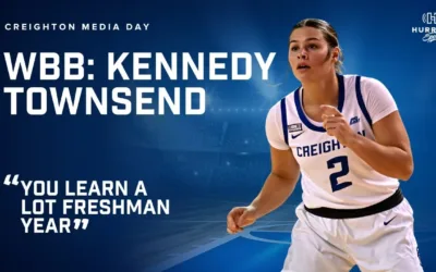 “You learn a lot freshman year” – Kennedy Townsend | Creighton Media Day