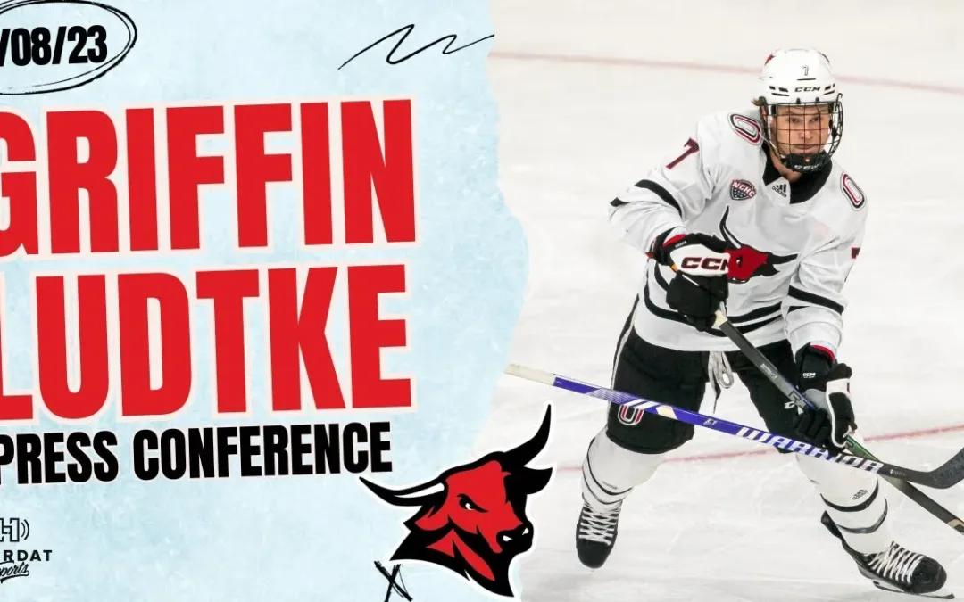 Omaha’s Griffin Ludtke Named NCHC Defenseman Of The Week I Full Press Conference
