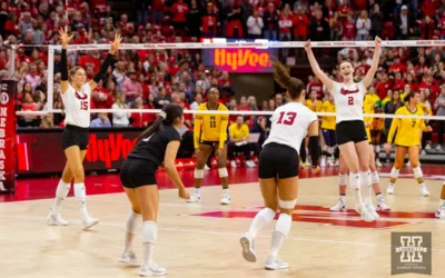 Huskers Clinch Share of Big Ten Title with Michigan Sweep