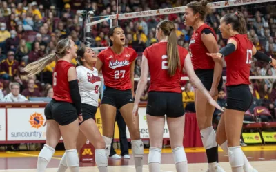 No. 1 Huskers Close Out Regular Season with Four-Set Win at Minnesota