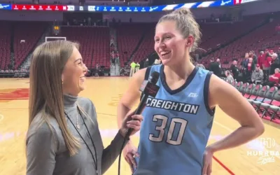 Creighton Women’s Basketball Outlasts Nebraska | Morgan Maly Postgame Interview
