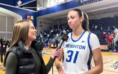 Creighton Women’s Basketball Dominates South Dakota | Emma Ronsiek Postgame Interview