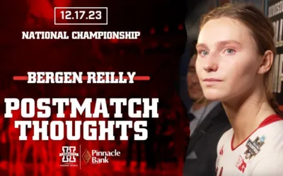 Bergen Reilly National Championship Postmatch | Nebraska Volleyball