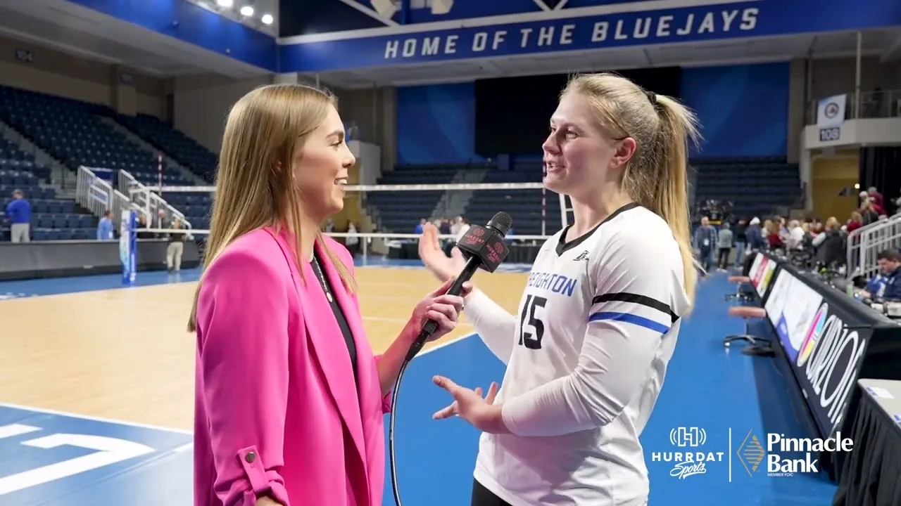 Creighton Takes Down Colgate in Round 1 of NCAA Tournament | Kendra Wait Postgame Interview