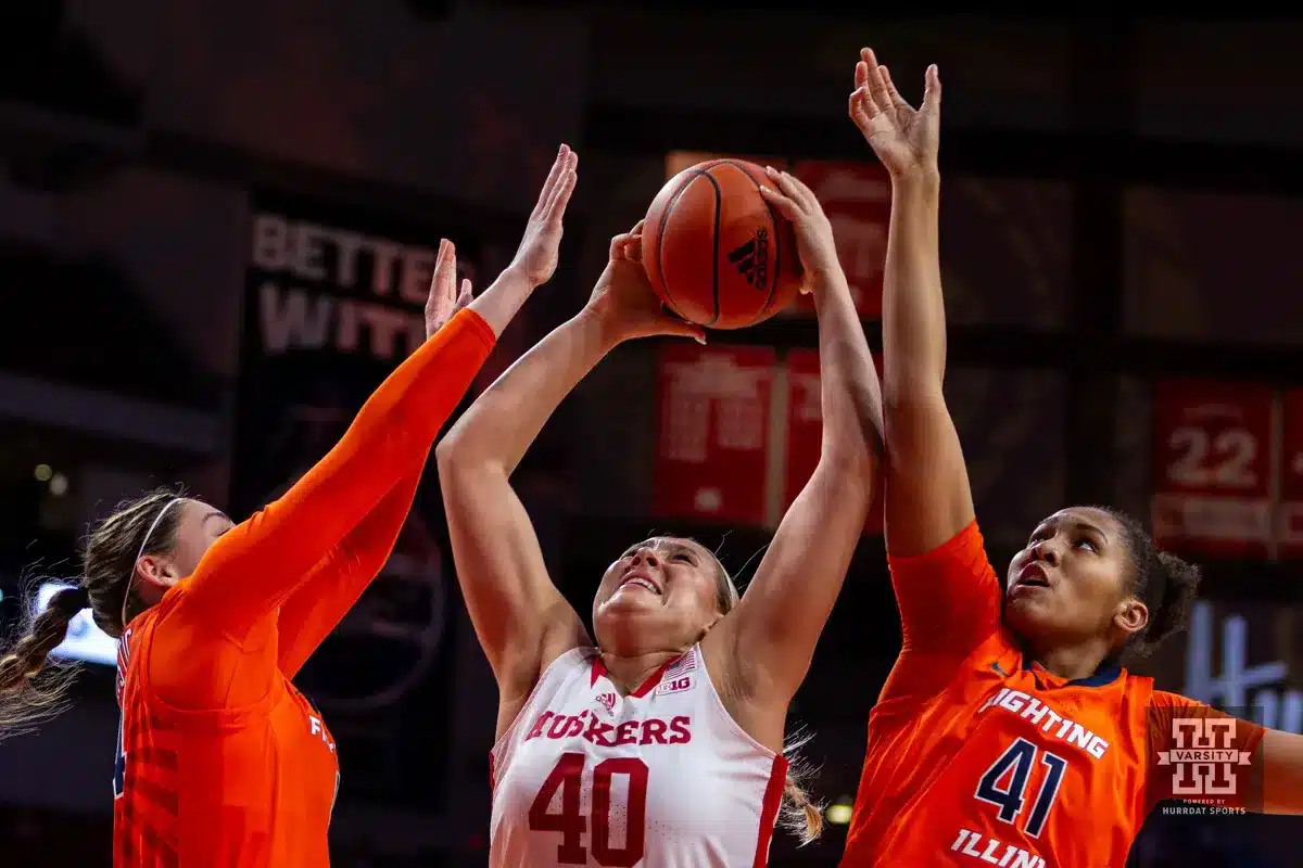 Nebraska Women’s Basketball Hangs On In Low-Scoring Win Over Illinois ...