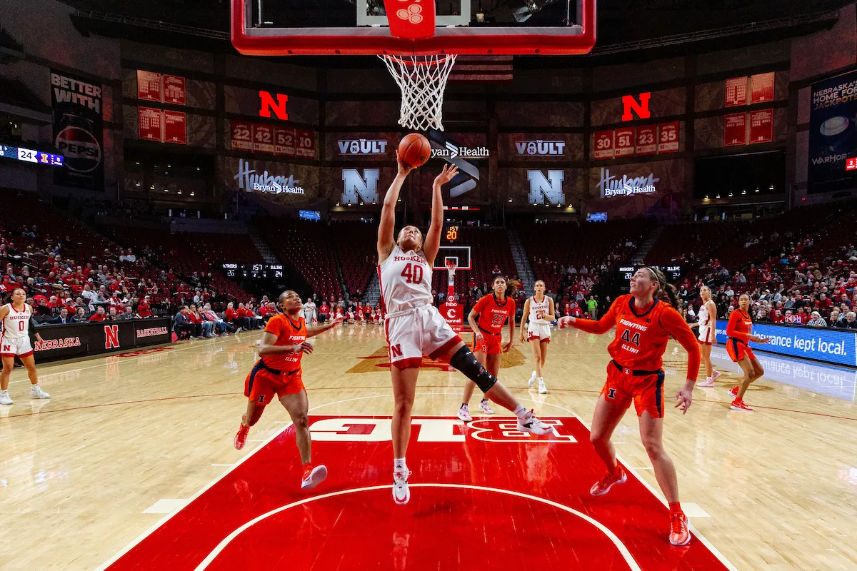 Nebraska Women's Basketball Vs. Illinois Photos 1/11/2024 Hurrdat