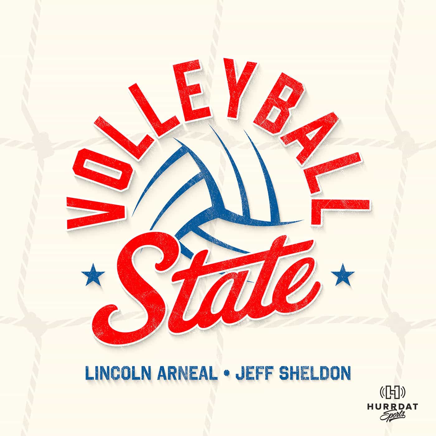 Volleyball State Podcast Show Art
