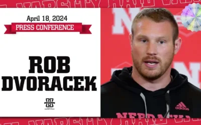 Nebraska Football LB Coach Rob Dvoracek on team chemistry | April 18, 2024