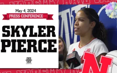 Skyler Pierce Speaks Following Husker Volleyball Debut | May 4, 2024 Interview