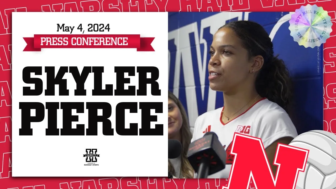 Skyler Pierce Speaks Following Husker Volleyball Debut | May 4, 2024 Interview