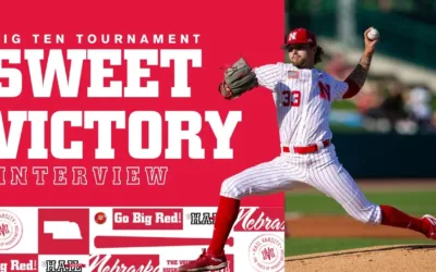 Nebraska Wins First Big Ten Tournament! | Jackson Brockett Postgame Interview