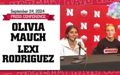 Lexi Rodriguez and Olivia Mauch Preview Start of Big Ten Play For Huskers | Press Conference