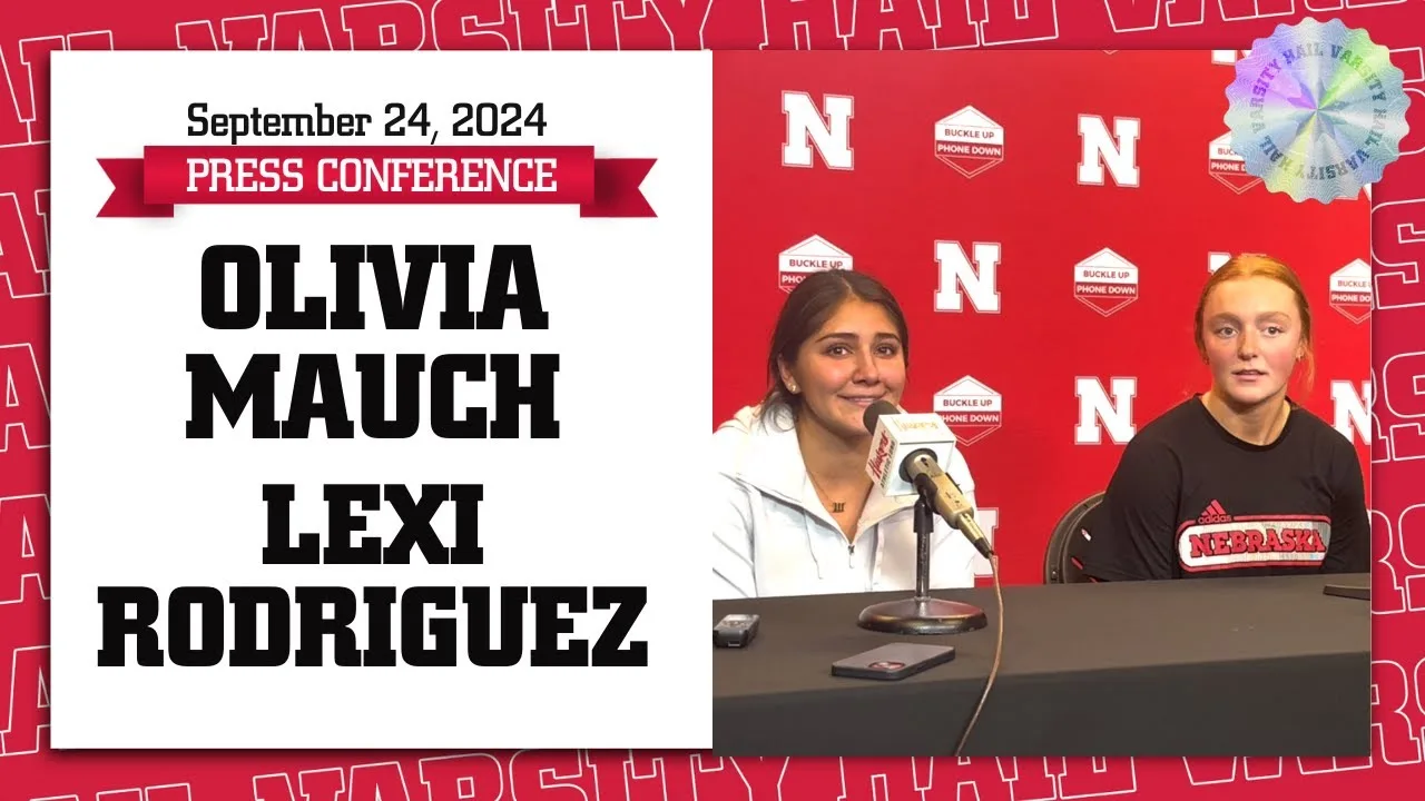 Lexi Rodriguez and Olivia Mauch Preview Start of Big Ten Play For Huskers | Press Conference