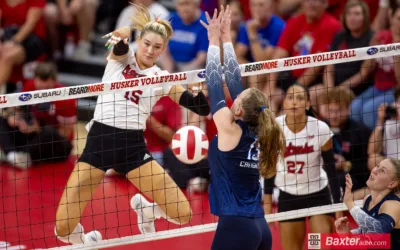 No. 5 Nebraska Outlasts No. 9 Creighton in Five