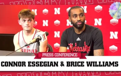 Connor Essegian and Brice Williams Press Conference | Huskers Recap Scrimmage At The Bob