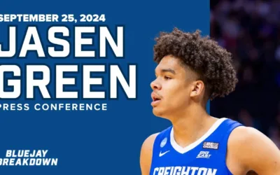 Omaha Native and Millard North Grad Jasen Green Ready for More at Creighton | Press Conference