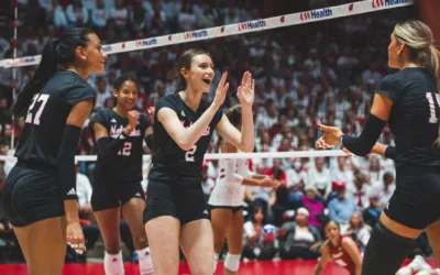 Nebraska Volleyball Snaps Losing Streak at Wisconsin with Sweep